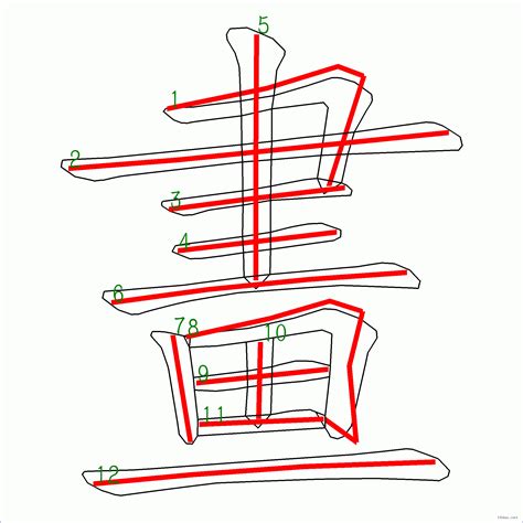 12筆劃|全字筆畫為12的漢字